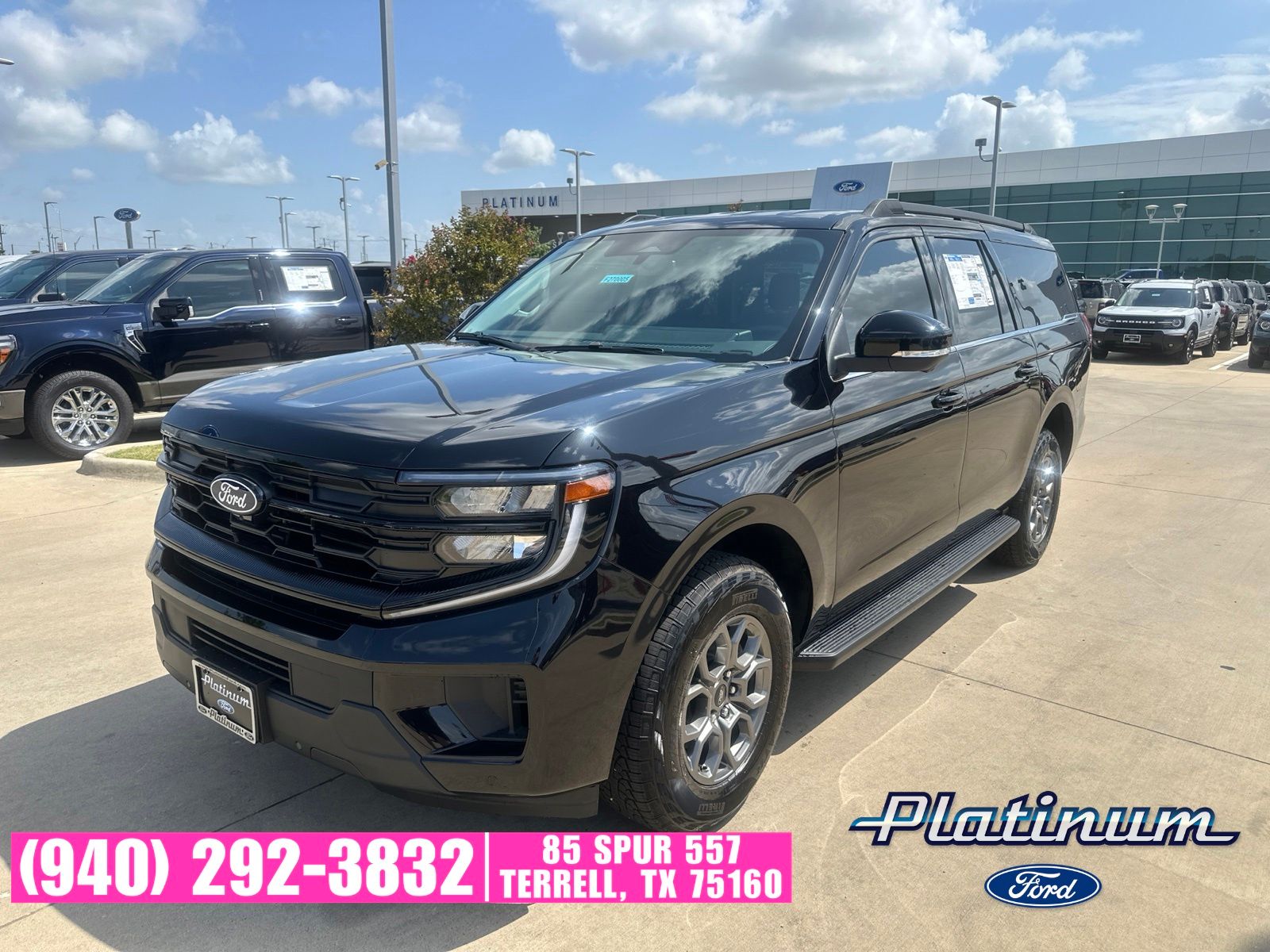 Agate Black Metallic 2027 Ford Expedition SUV / Crossover 4X2 Automatic
