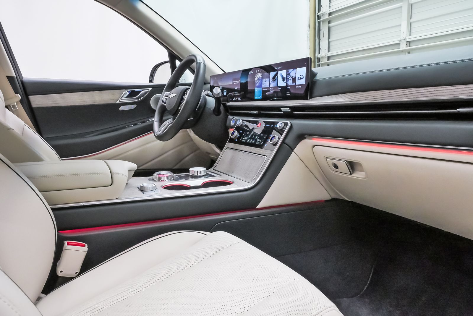 2026 Genesis GV80 2.5T Prestige White at Genesis of Spring