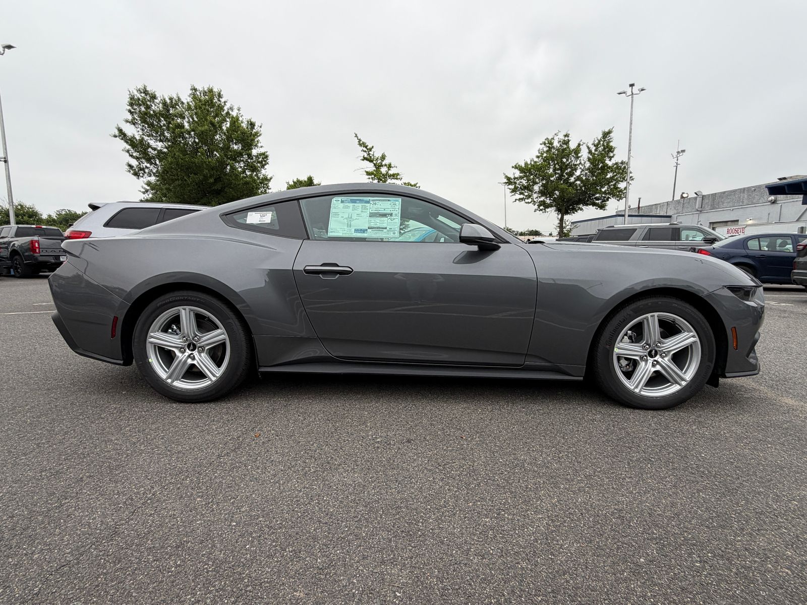 New 2026 Carbonized Gray Metallic Ford EcoBoost image 7