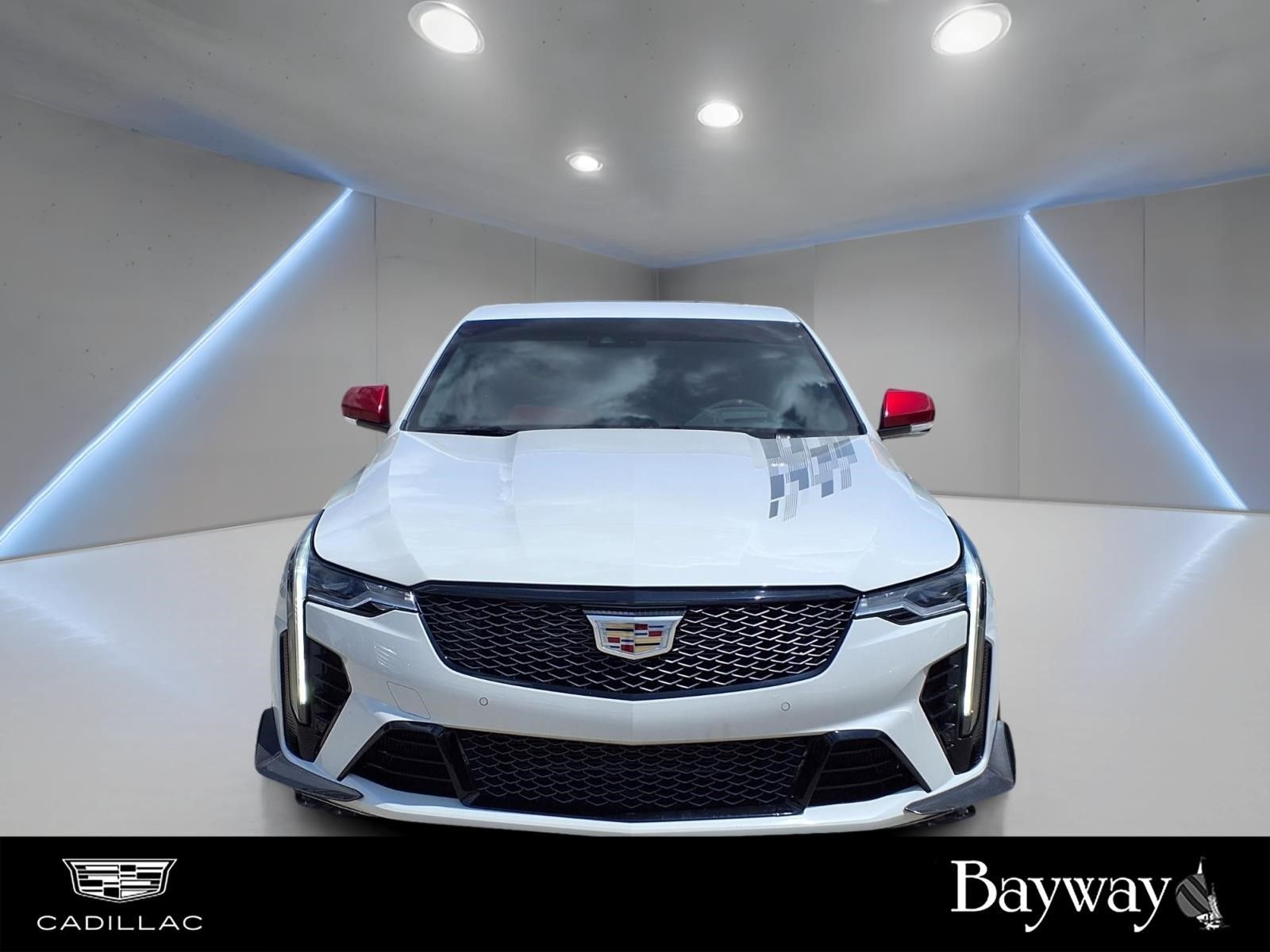 2023 Cadillac CT4 V-Series White at DeMontrond Automotive Group