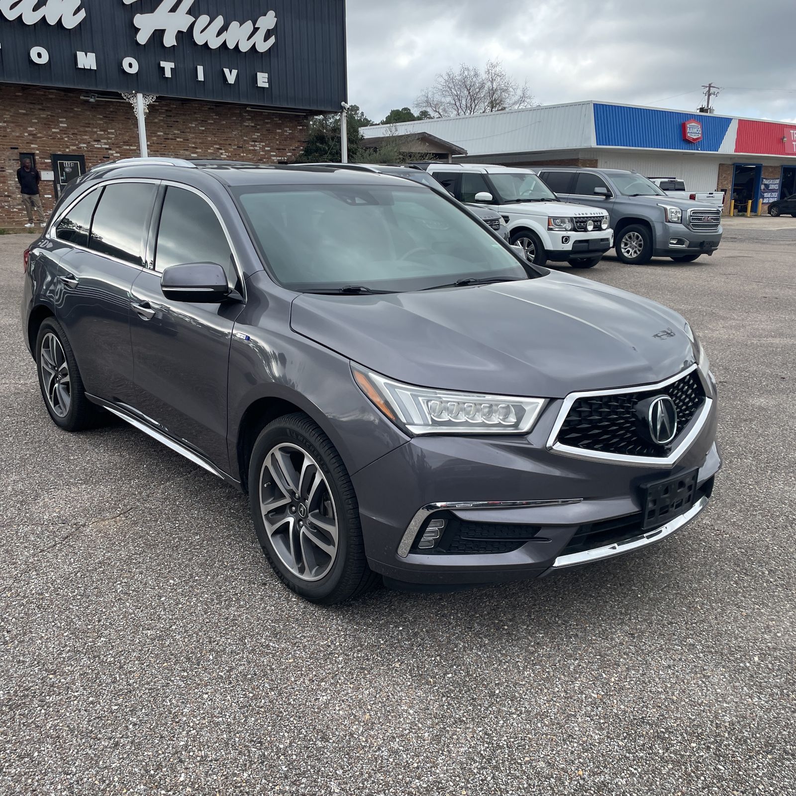 Gray 2020 Acura MDX SH-AWD with Advance Package SUV / Crossover All-Wheel Drive 7-Speed Automatic