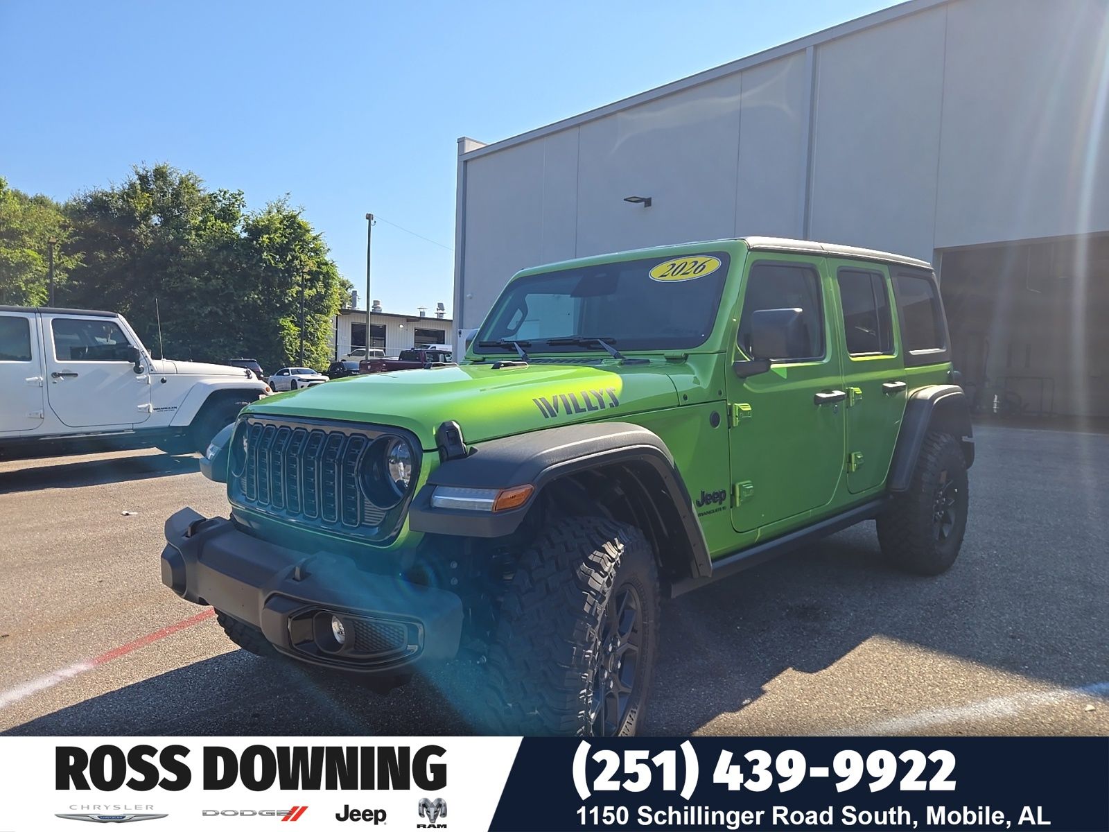 Mojito Clearcoat 2026 Jeep Wrangler SUV / Crossover Four-Wheel Drive 8-Speed Automatic