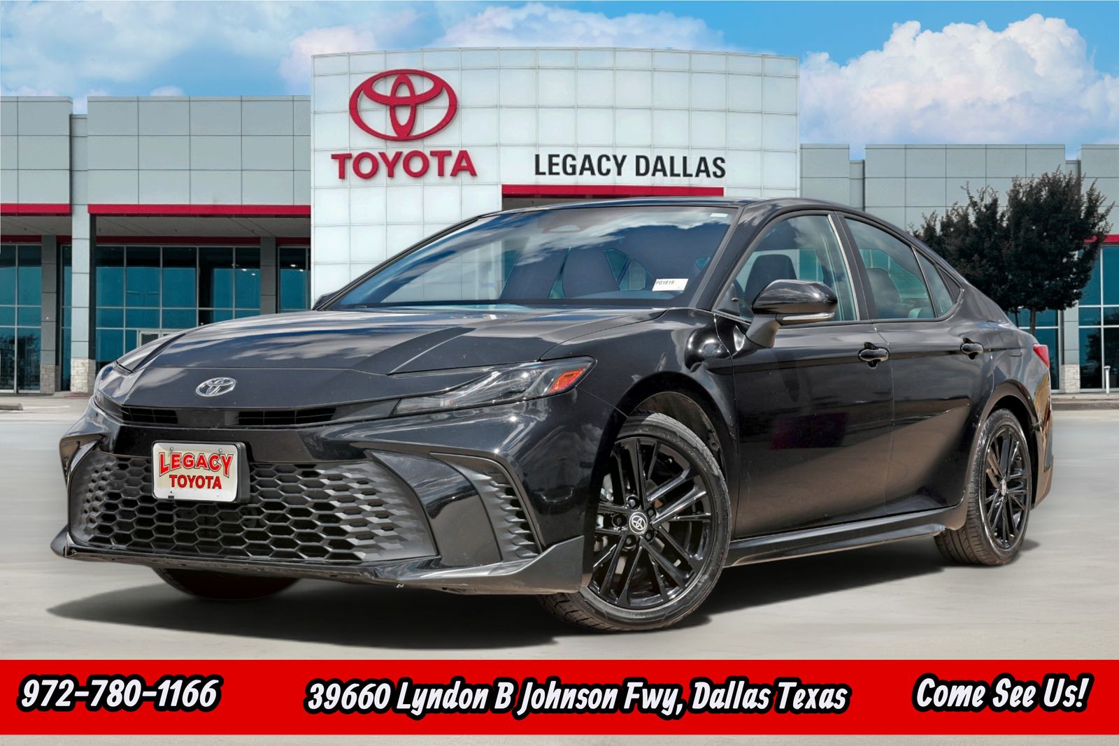 2025 Toyota Camry Negro (Midnight Black Metallic) Sedán Tracción delantera Transmisión variable continua