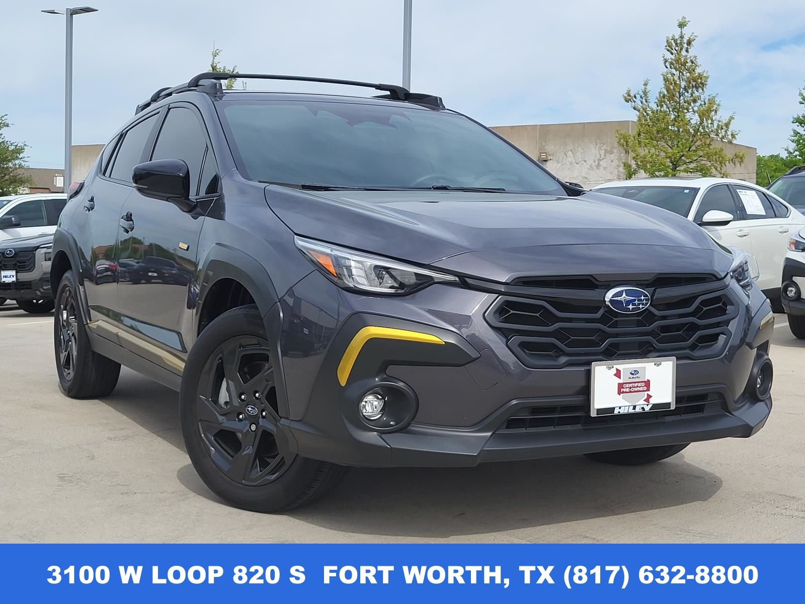 Magnetite Gray Metallic 2024 Subaru Crosstrek Sport AWD SUV / Crossover All-Wheel Drive Continuously Variable Transmission