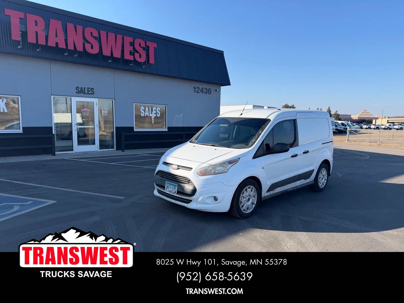 2014 Ford Transit Connect Cargo XLT FWD with Rear Cargo Doors