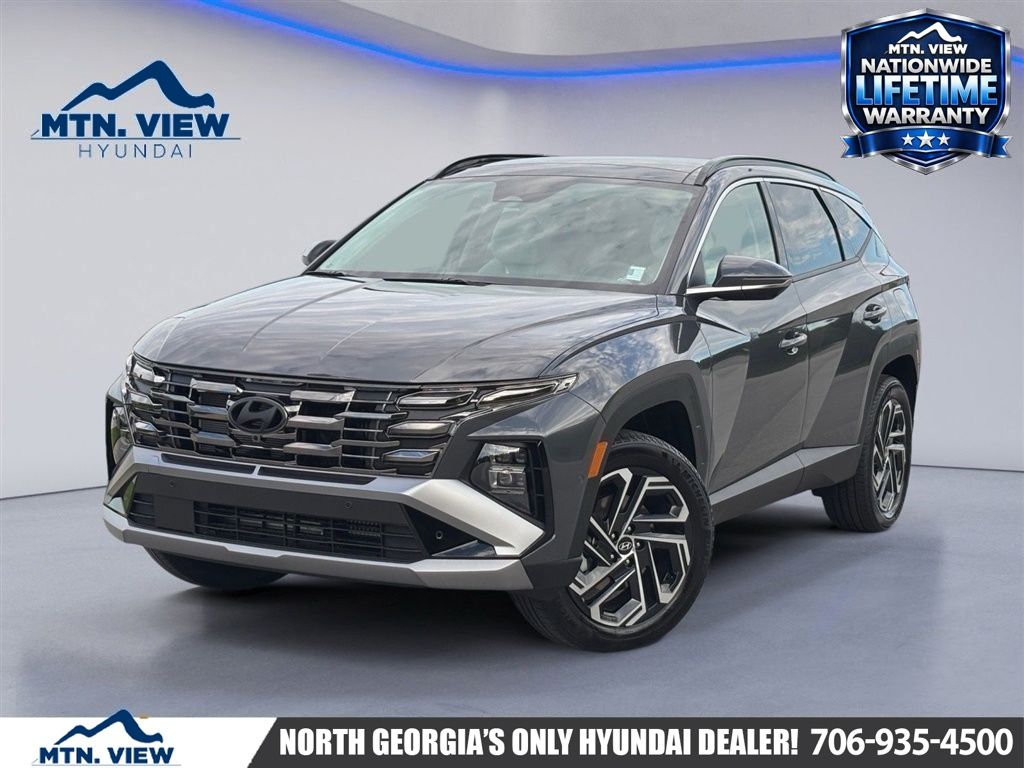 Ecotronic Gray 2026 Hyundai Tucson Hybrid SUV / Crossover All-Wheel Drive 6-Speed Automatic