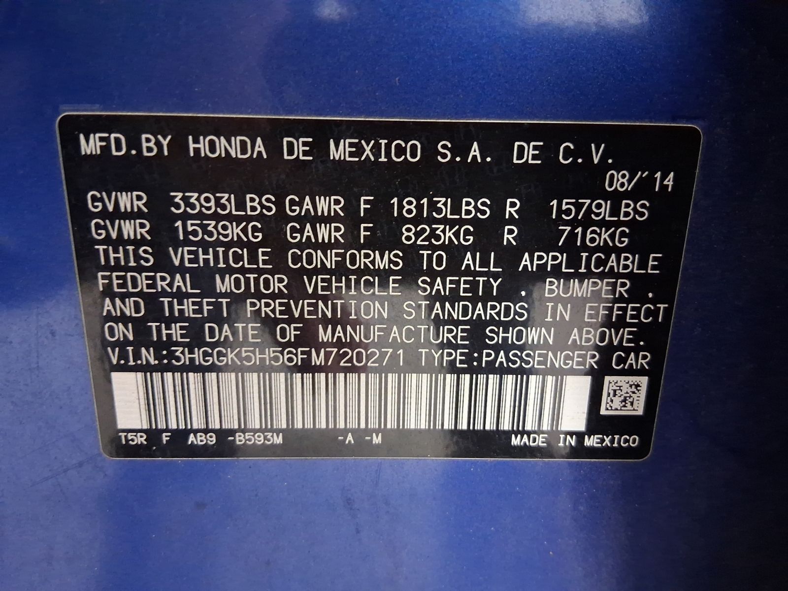 Used Car 2015 Honda Fit  Lx For Sale Under $15,000 In Austin, Texas