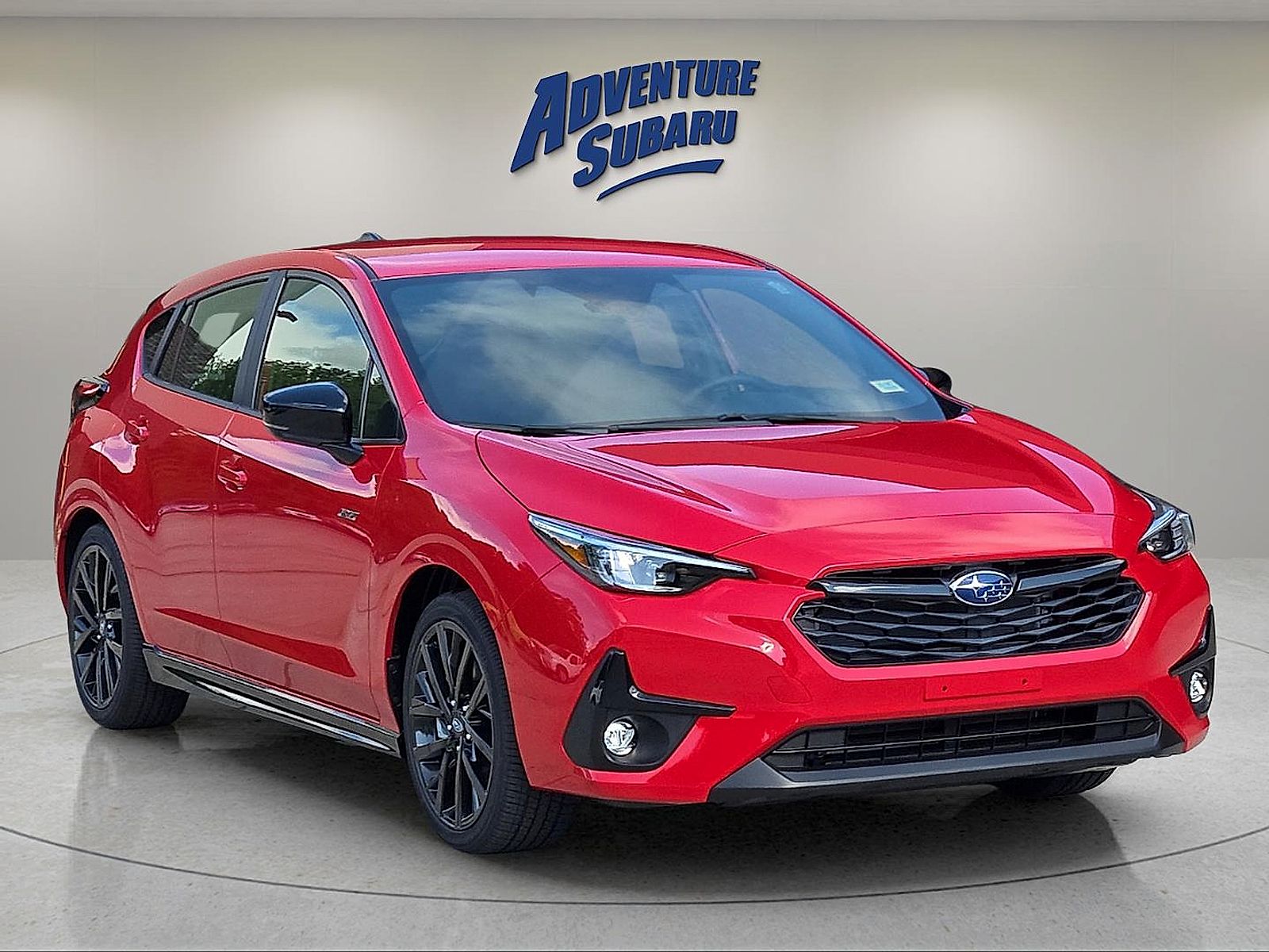 Pure Red 2026 Subaru Impreza Wagon All-Wheel Drive Continuously Variable Transmission