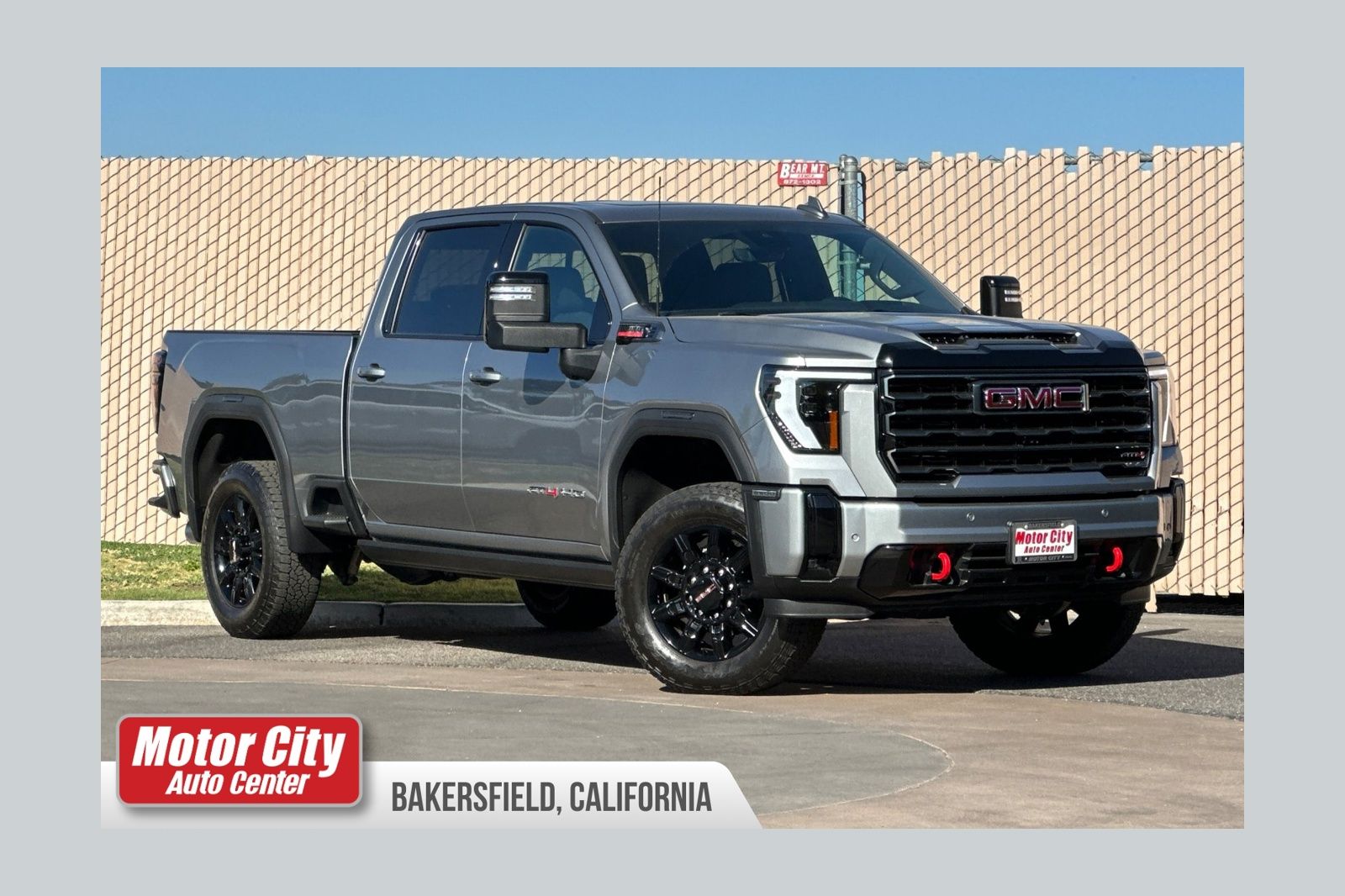 Sterling Metallic 2025 GMC Sierra 2500HD Pickup Truck Four-Wheel Drive Automatic