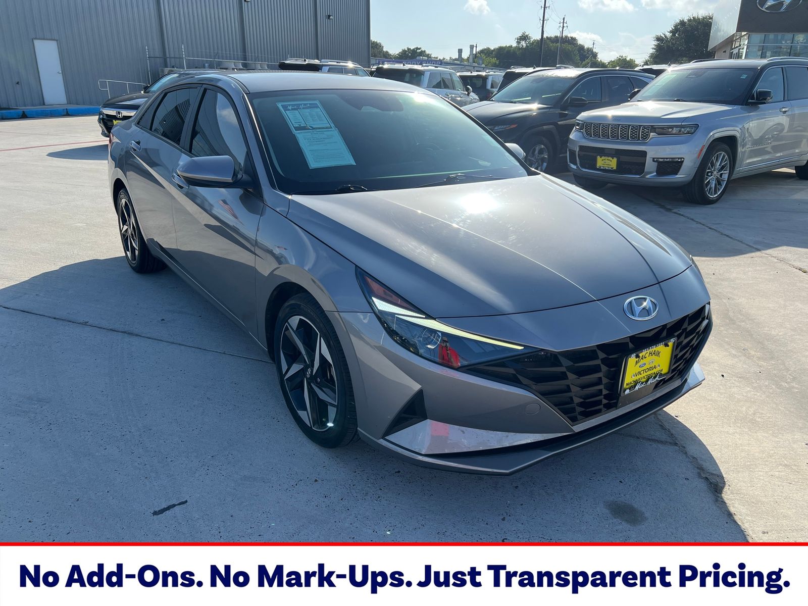 Fluid Metal 2023 Hyundai Elantra Sedan Front-Wheel Drive Continuously Variable Transmission