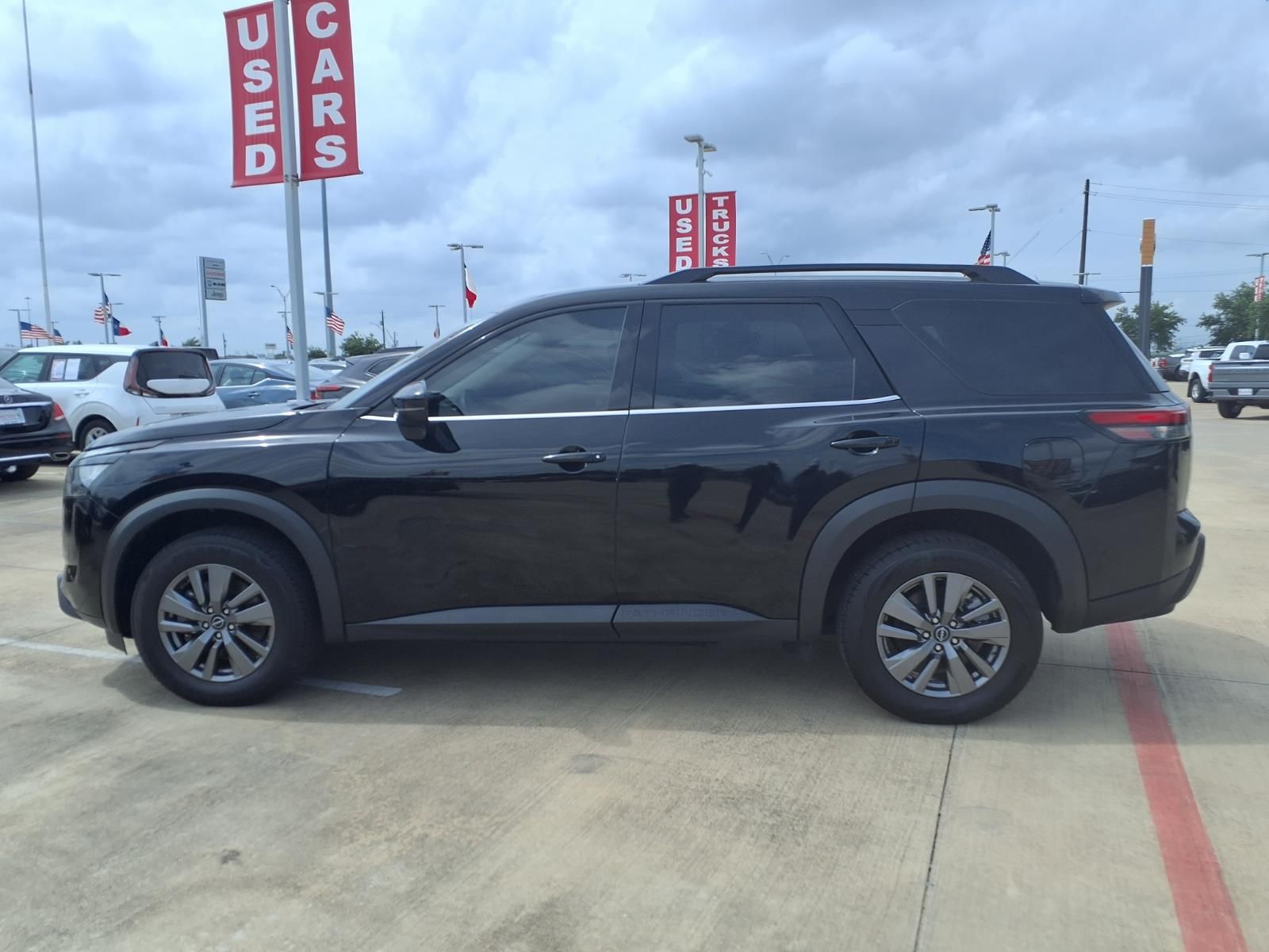 2025 Nissan Pathfinder SV Black at Bravo Nissan