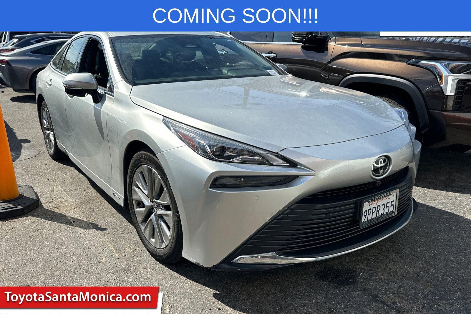 Silver Metallic 2024 Toyota Mirai Sedan Rear-Wheel Drive 1-Speed Automatic