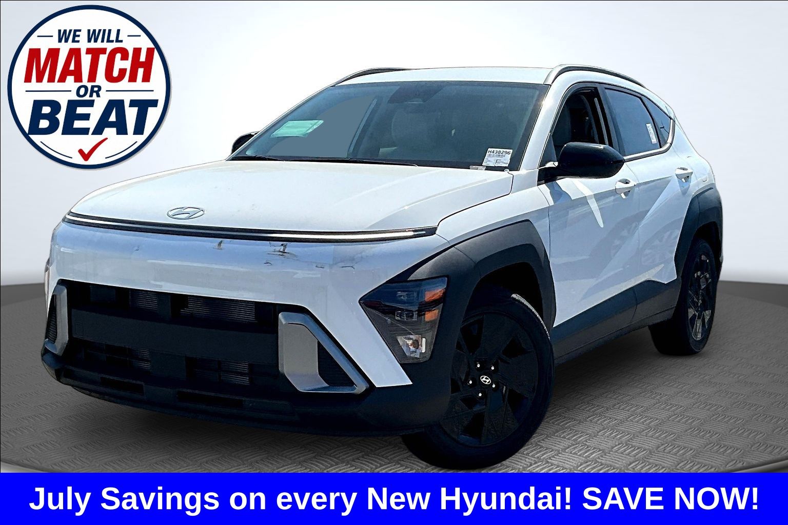 Atlas White 2026 Hyundai Kona SUV / Crossover Front-Wheel Drive Continuously Variable Transmission