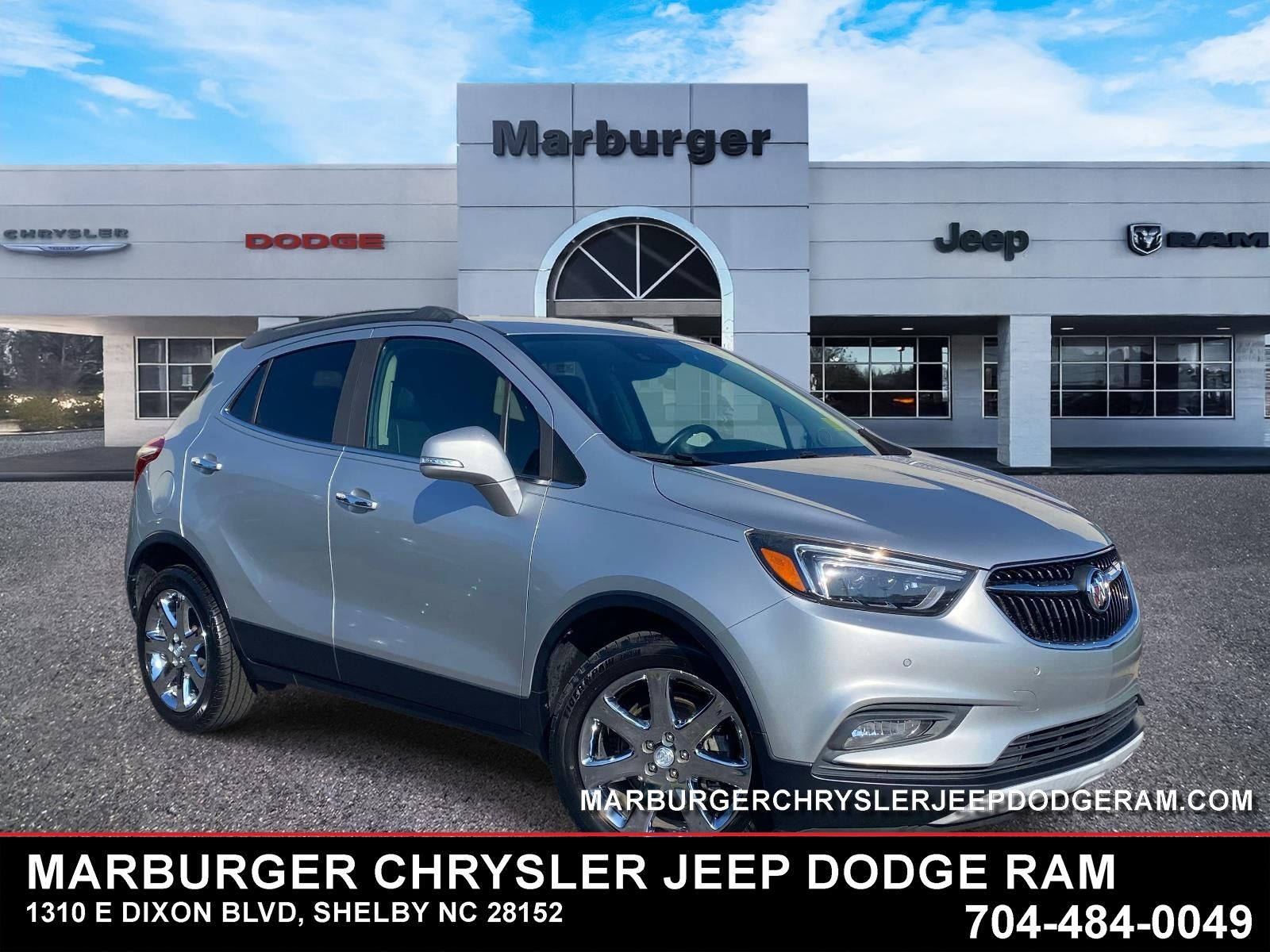 Quicksilver Metallic 2017 Buick Encore SUV / Crossover Front-Wheel Drive 6-Speed Automatic Overdrive