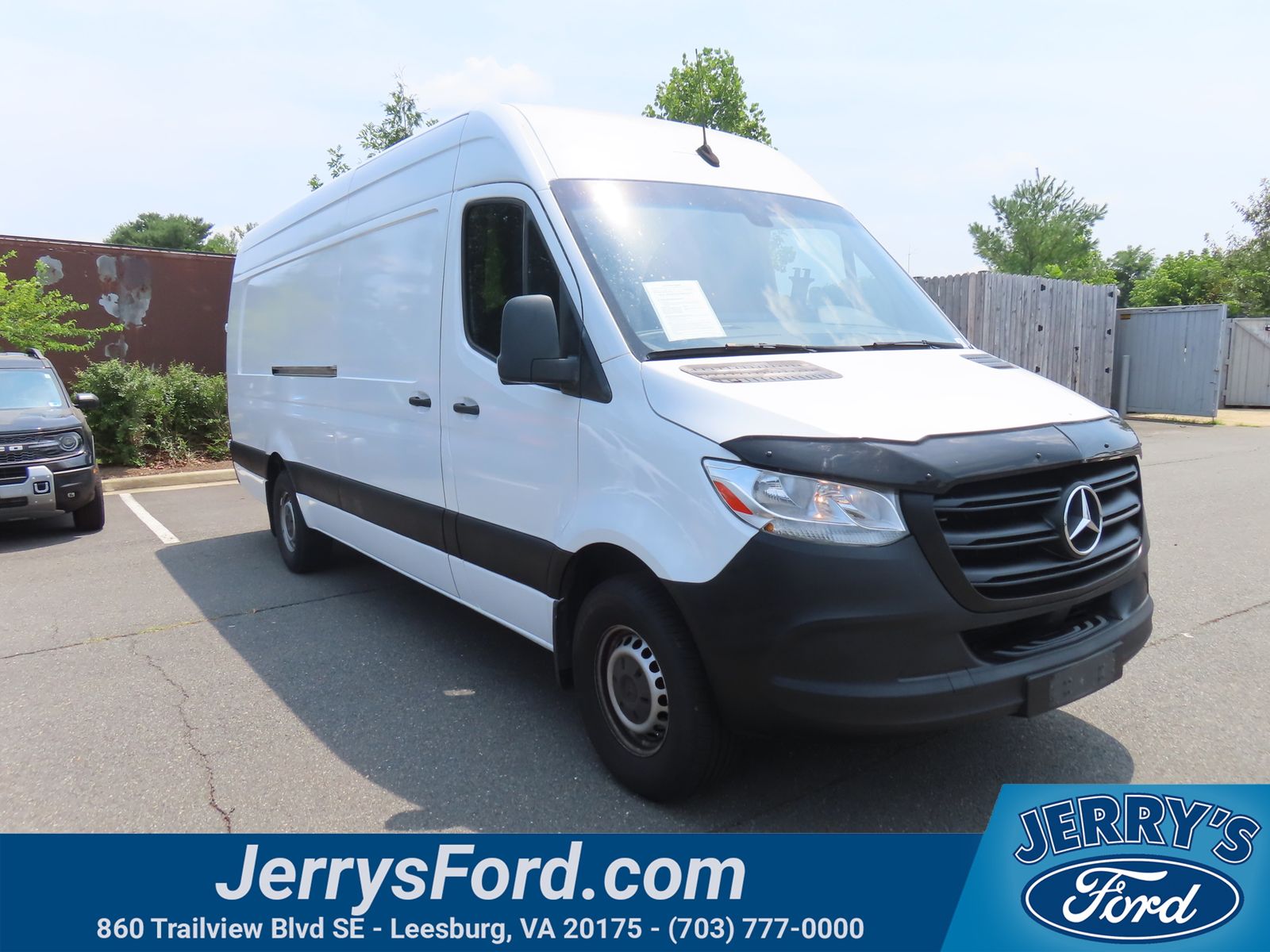 White 2019 Mercedes-Benz Sprinter Van 4X2 7-Speed Automatic