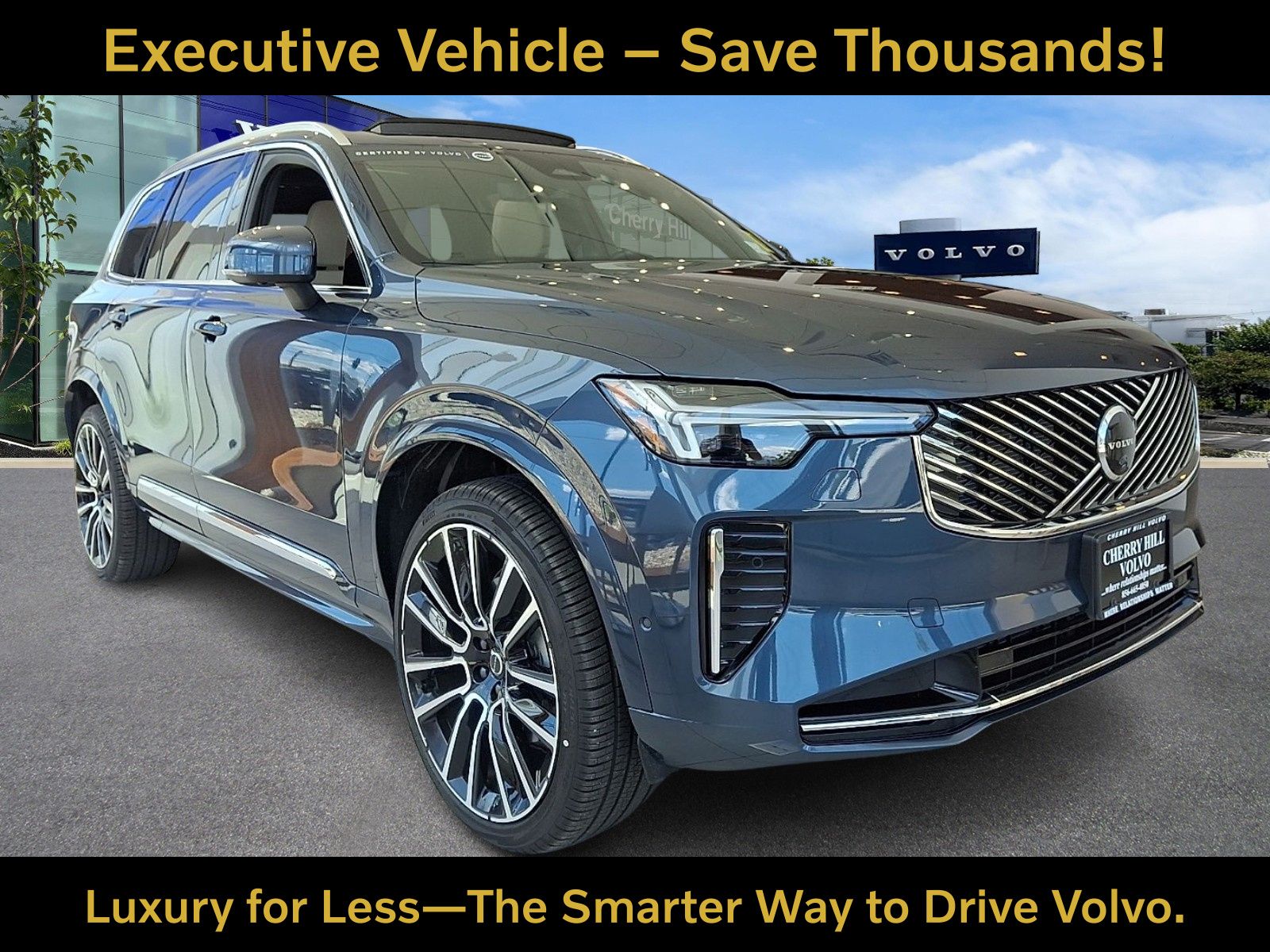 Denim Blue Metallic 2026 Volvo XC90 B6 Plus 7-Passenger AWD SUV / Crossover All-Wheel Drive Automatic