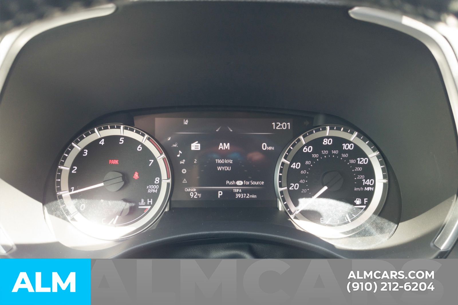 Used 2026 Midnight Black Metallic Toyota XLE image 12