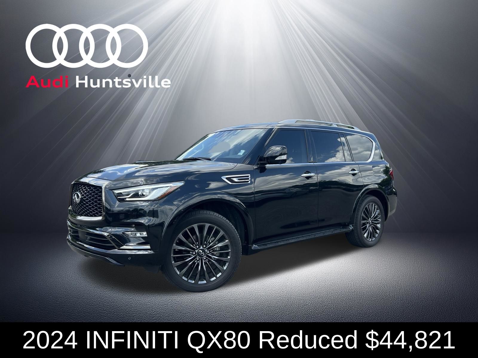 Mineral Black 2024 INFINITI QX80 SUV / Crossover All-Wheel Drive 7-Speed Automatic