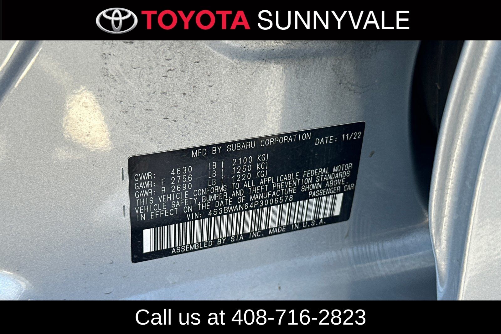 Used 2023 Subaru Legacy Sedan