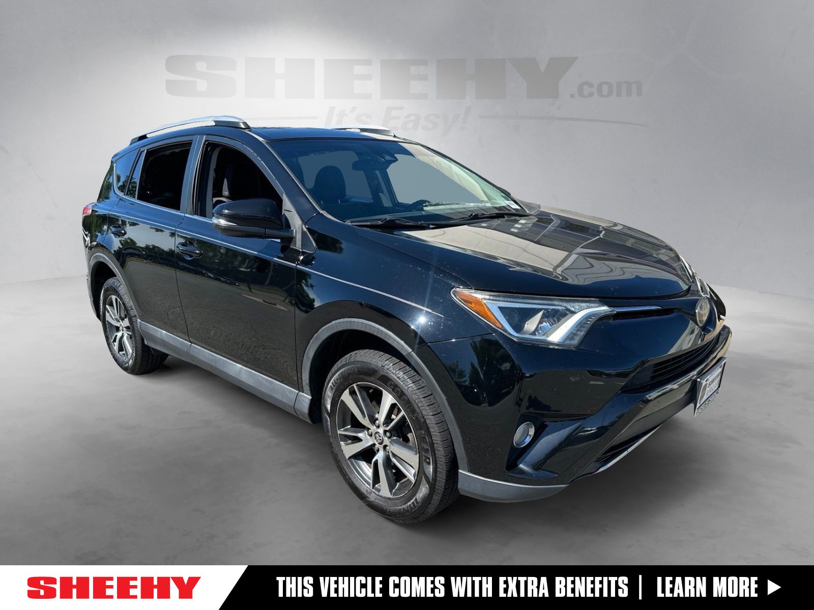Black 2017 Toyota RAV4 SUV / Crossover All-Wheel Drive 6-Speed Automatic