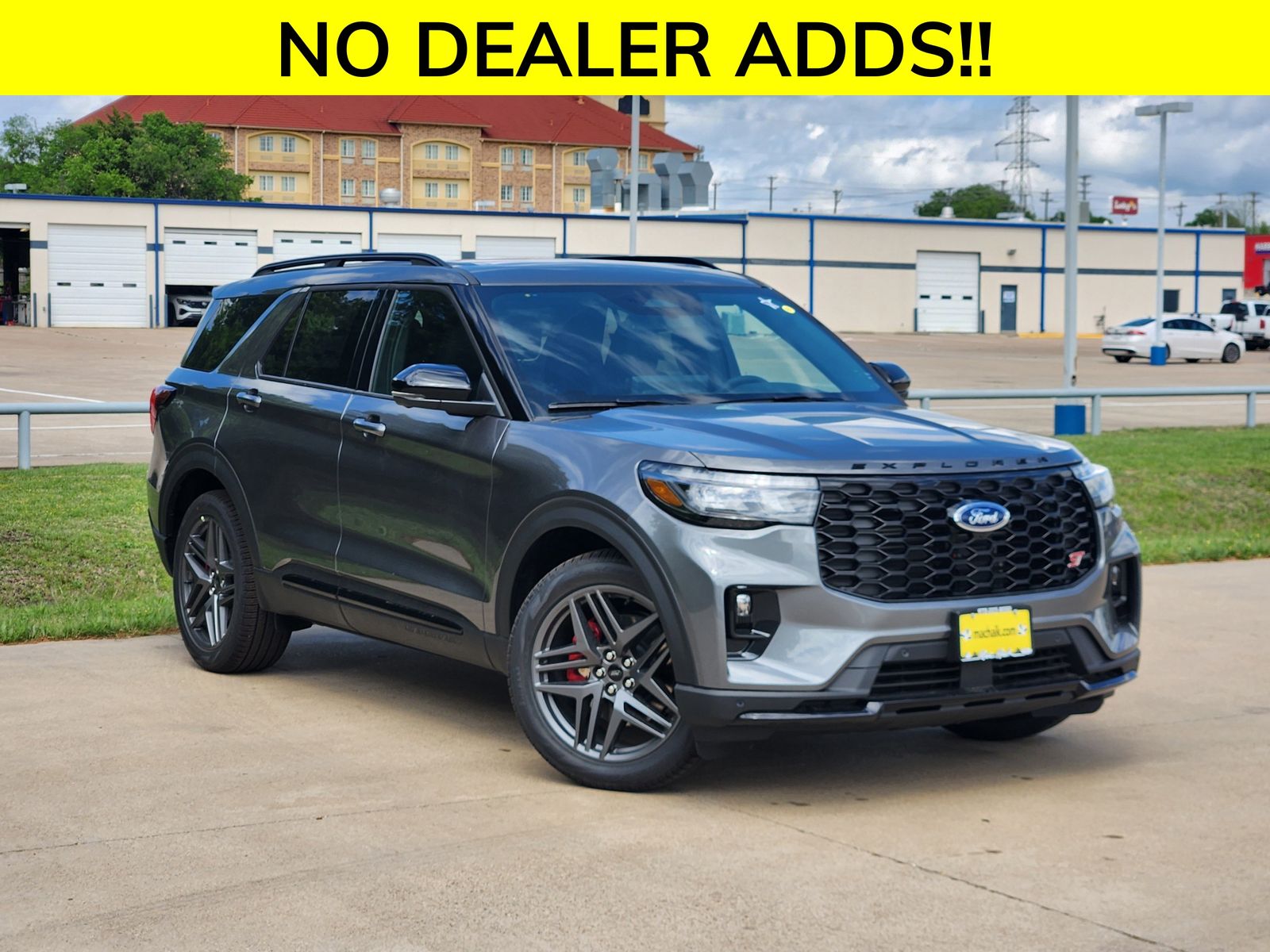 Carbonized Gray Metallic 2026 Ford Explorer ST AWD SUV / Crossover All-Wheel Drive Automatic