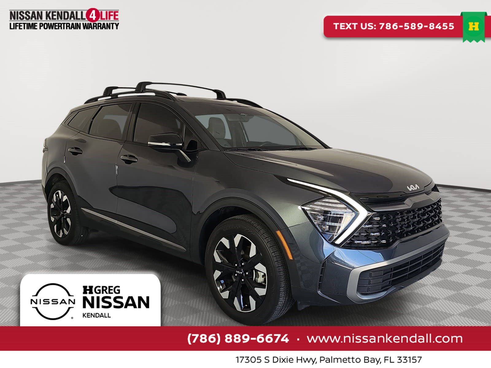 Gravity Gray 2024 Kia Sportage SUV / Crossover All-Wheel Drive 8-Speed Automatic