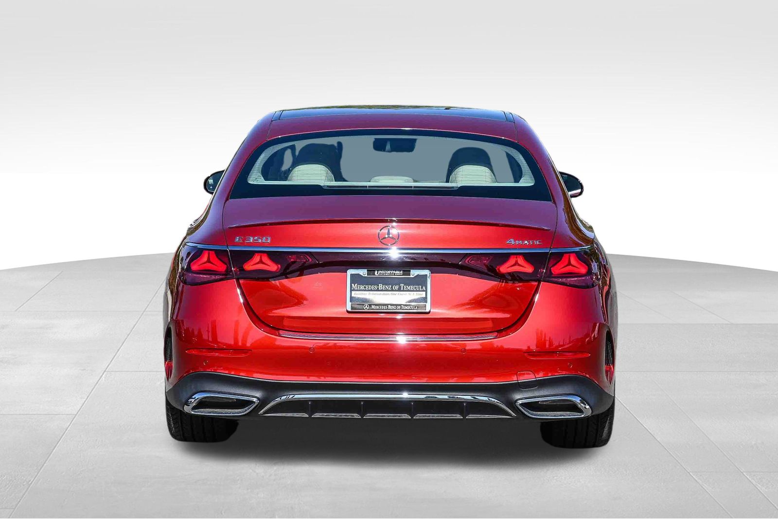 New Manufaktur Cardinal Red Metallic 2024 Mercedes-Benz E-Class E