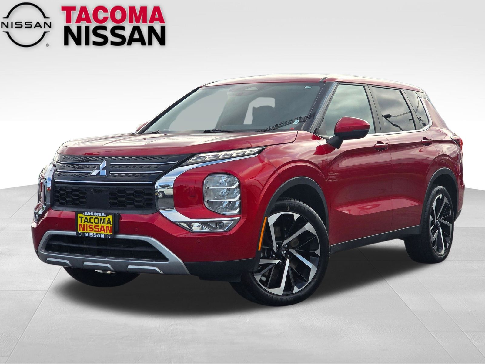 Red Diamond 2023 Mitsubishi Outlander SUV / Crossover All-Wheel Drive Continuously Variable Transmission