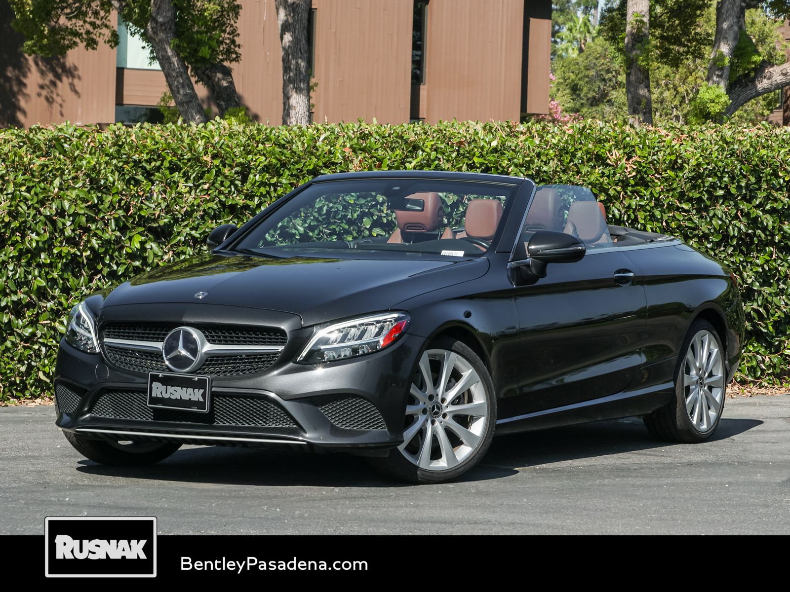 Gray 2019 Mercedes-Benz C-Class Convertible Rear-Wheel Drive 9-Speed Automatic
