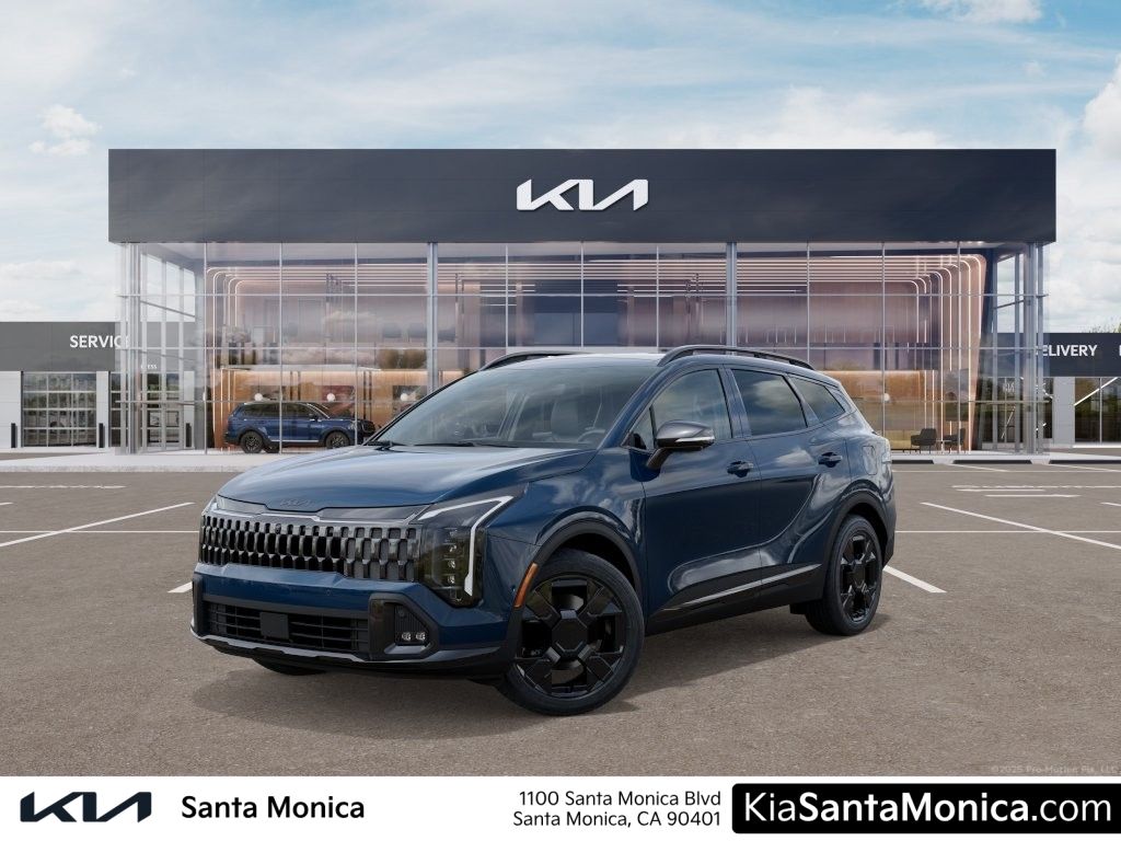 Blue 2027 Kia Sportage Hybrid Plug-In SUV / Crossover All-Wheel Drive 6-Speed Automatic Overdrive