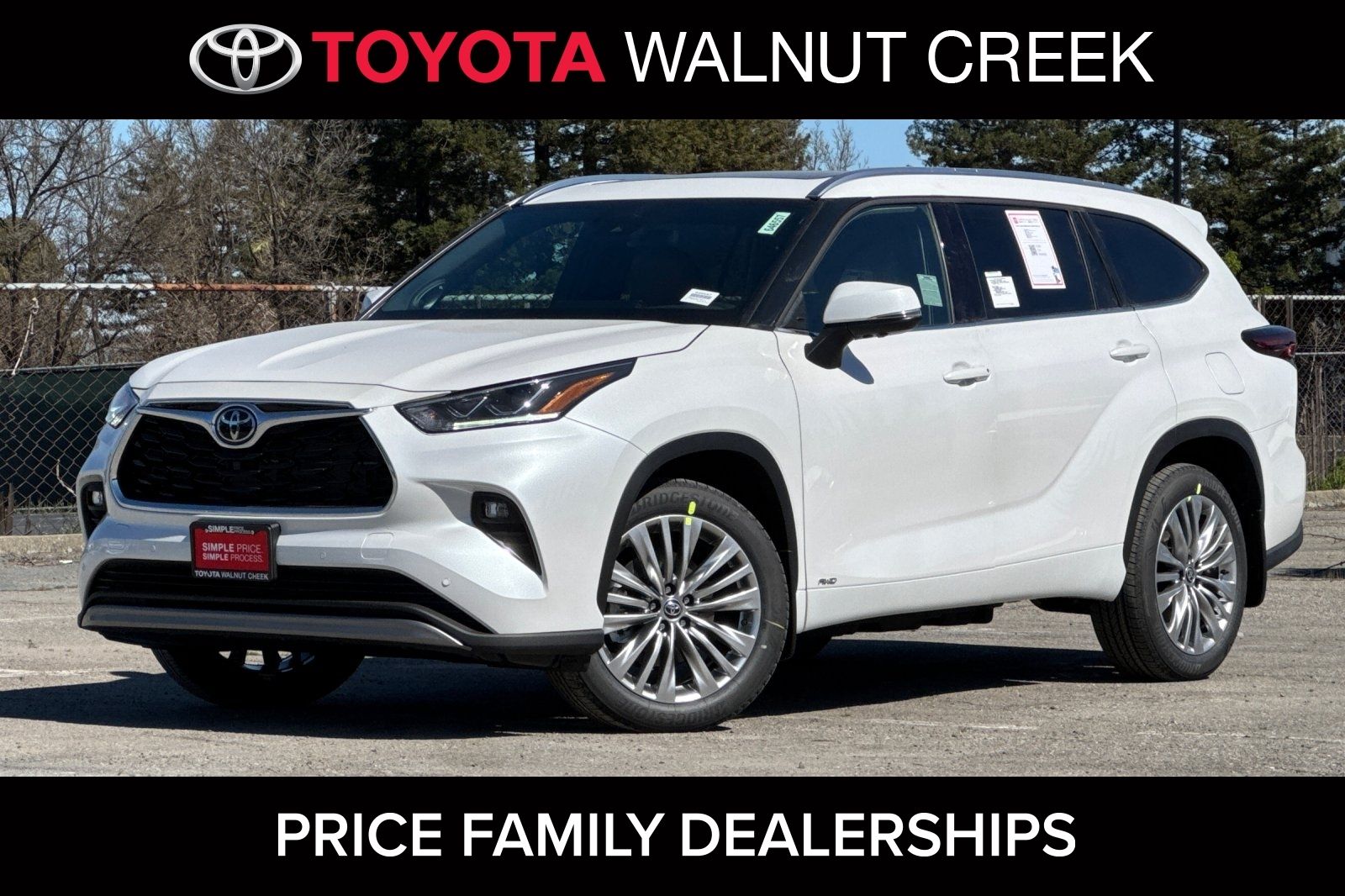 Wind Chill Prl 2026 Toyota Highlander Hybrid Platinum AWD SUV / Crossover All-Wheel Drive Continuously Variable Transmission