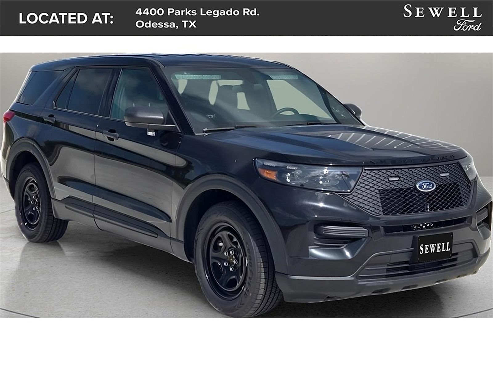 2024 Ford Utility Police Interceptor Govt Use Only