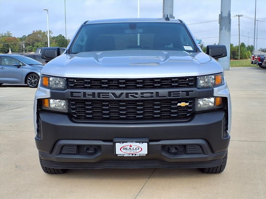 2021 Chevrolet Silverado 1500 WT Silver at Classic Elite Chevrolet Sugar Land