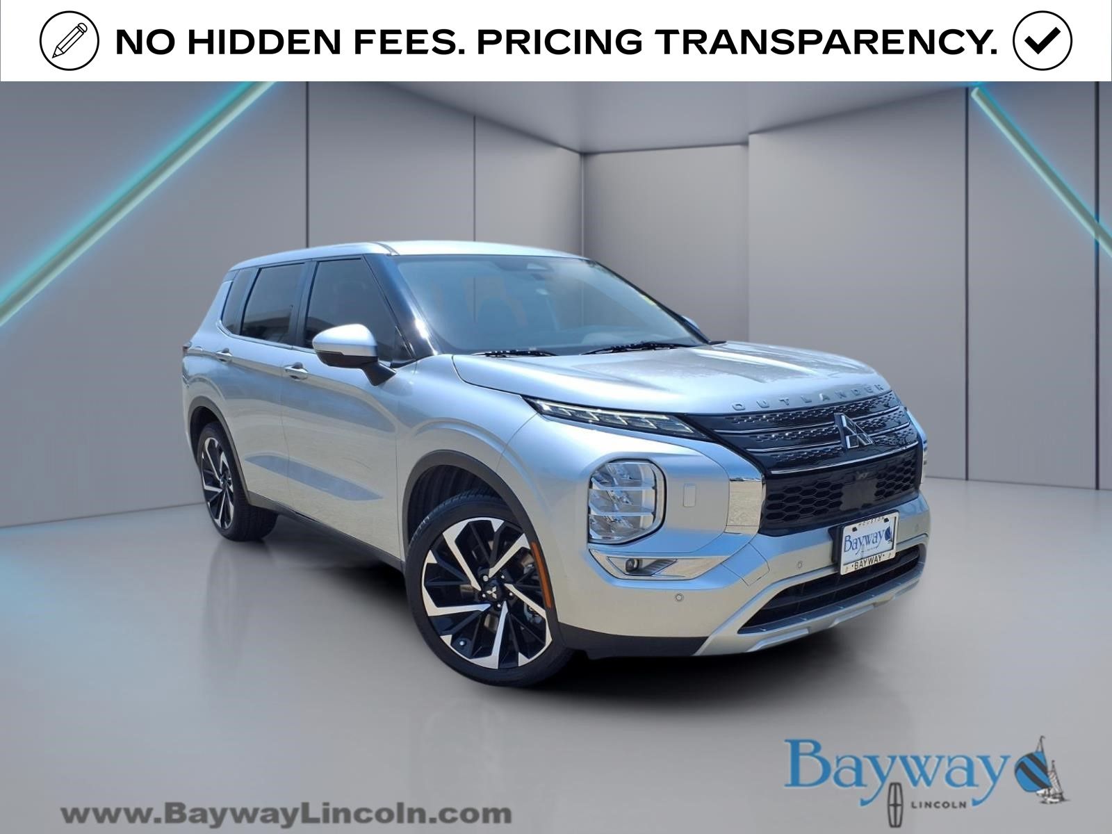 Alloy Silver Metallic 2022 Mitsubishi Outlander SUV / Crossover All-Wheel Drive Continuously Variable Transmission