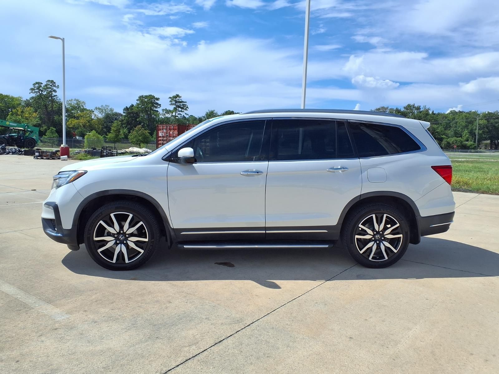 2021 Honda Pilot Elite White at Wharton Ford