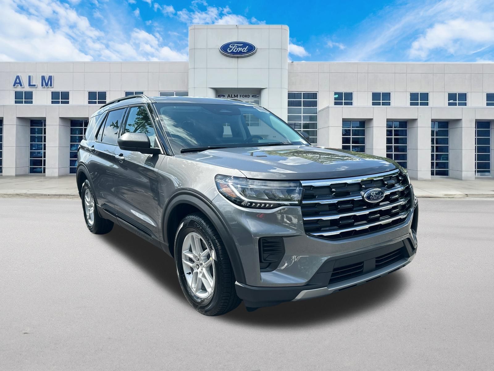 New 2026 Carbonized Gray Metallic Ford Active image 4