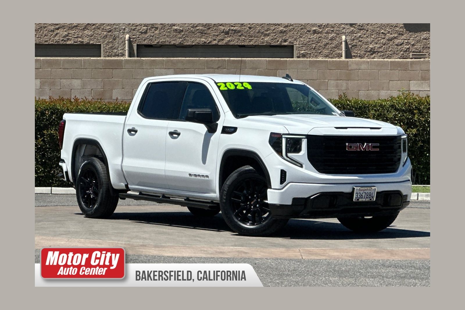 Summit White 2024 GMC Sierra 1500 Pickup Truck 4X2 Automatic
