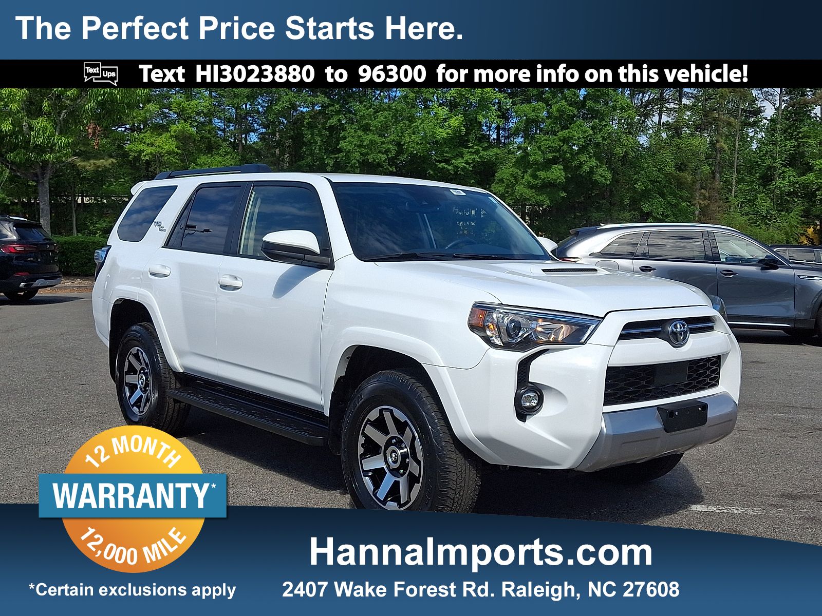 Ice Cap 2024 Toyota 4Runner SUV / Crossover Four-Wheel Drive 5-Speed Automatic
