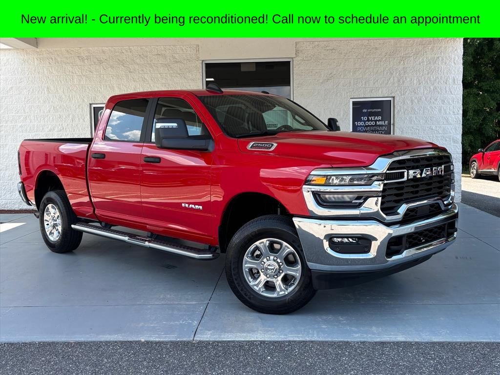 Flame Red Clearcoat 2026 RAM 2500 Pickup Truck Four-Wheel Drive 8-Speed Automatic