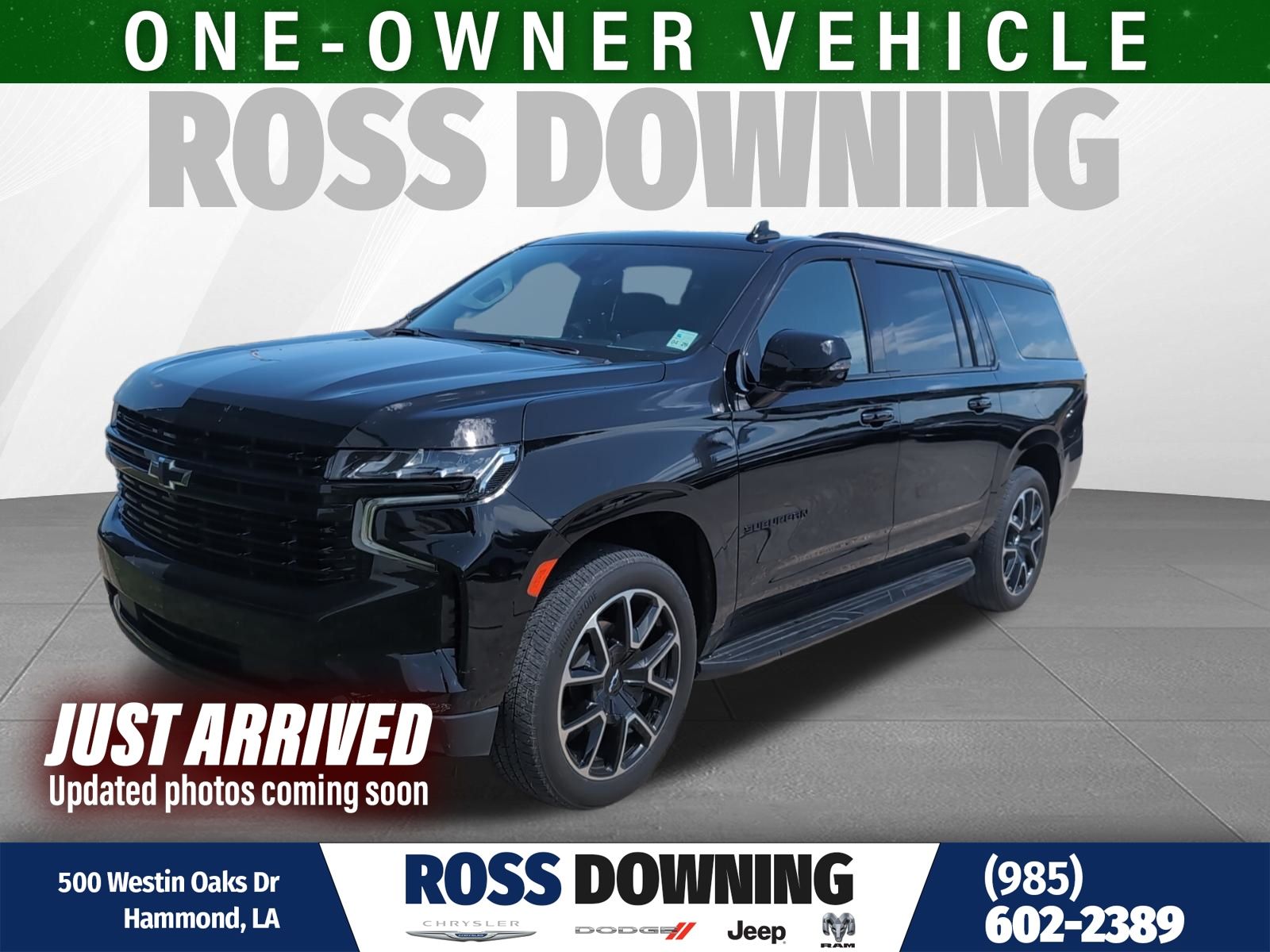 Black 2024 Chevrolet Suburban SUV / Crossover 4X2