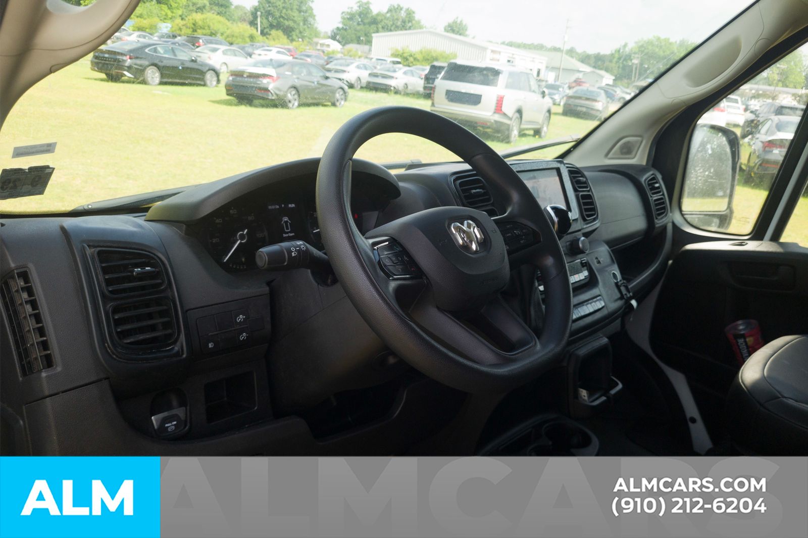 Used 2025 Bright White Clearcoat Ram High Roof image 6
