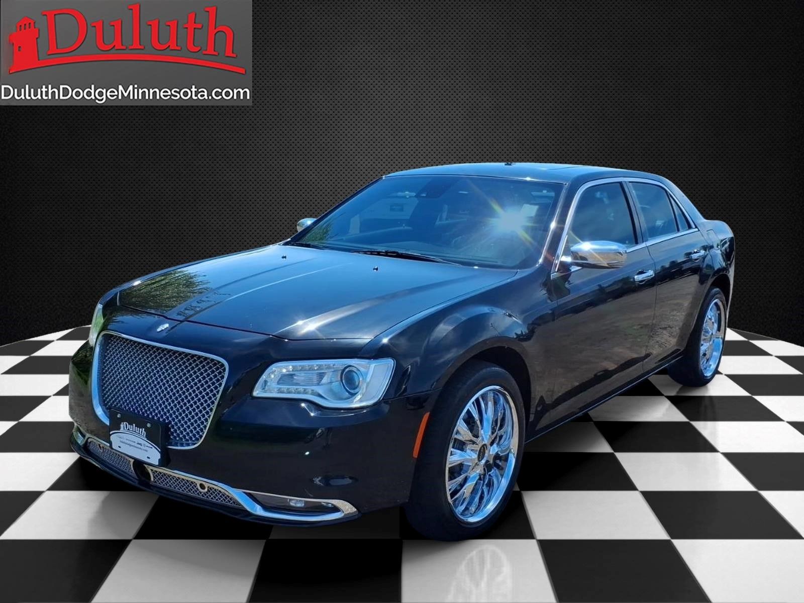 Gloss Black 2018 Chrysler 300 Sedan All-Wheel Drive 8-Speed Automatic