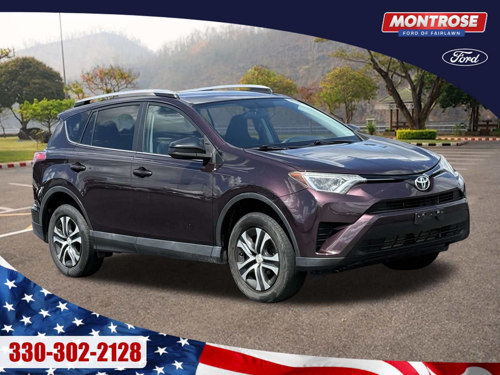 Black Currant 2016 Toyota RAV4 SUV / Crossover All-Wheel Drive 6-Speed Automatic