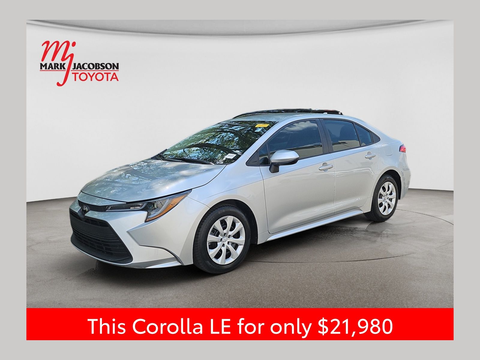 Classic Silver Metallic 2025 Toyota Corolla Sedan Front-Wheel Drive Continuously Variable Transmission