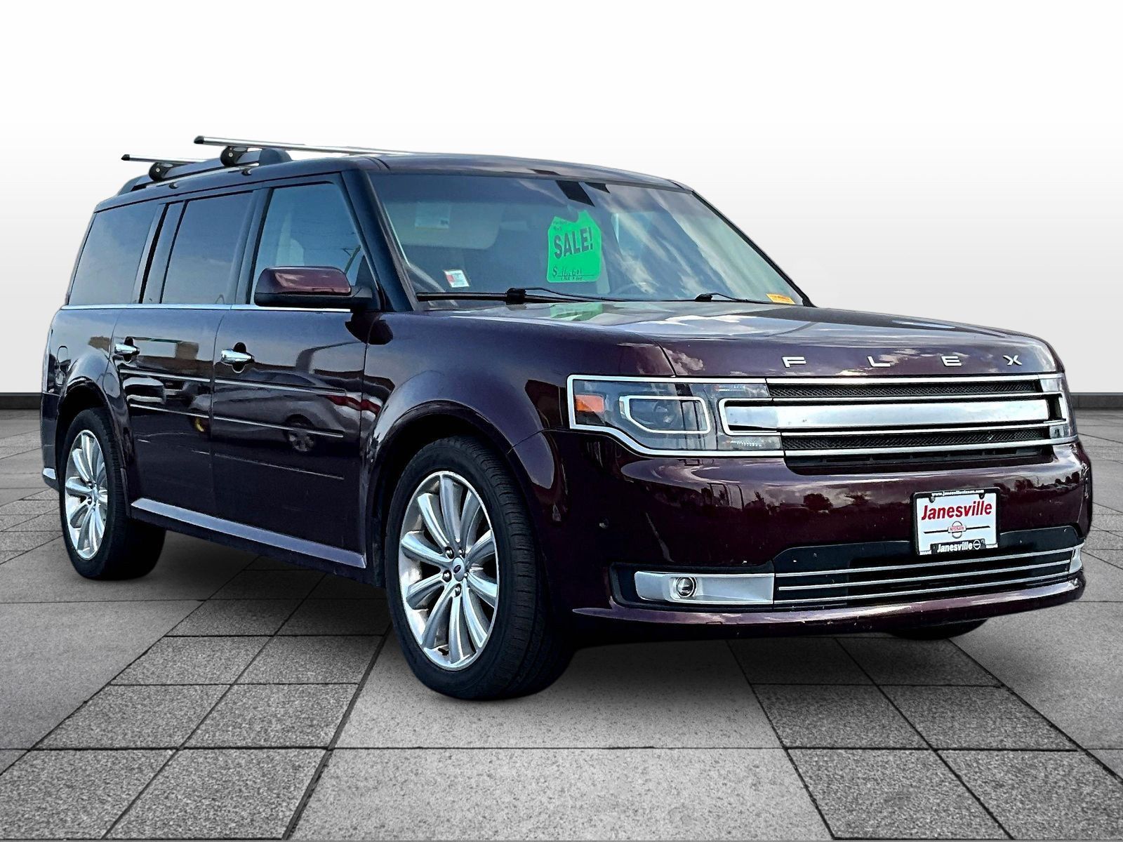Red (Burgundy) 2018 Ford Flex SUV / Crossover All-Wheel Drive 6-Speed Automatic