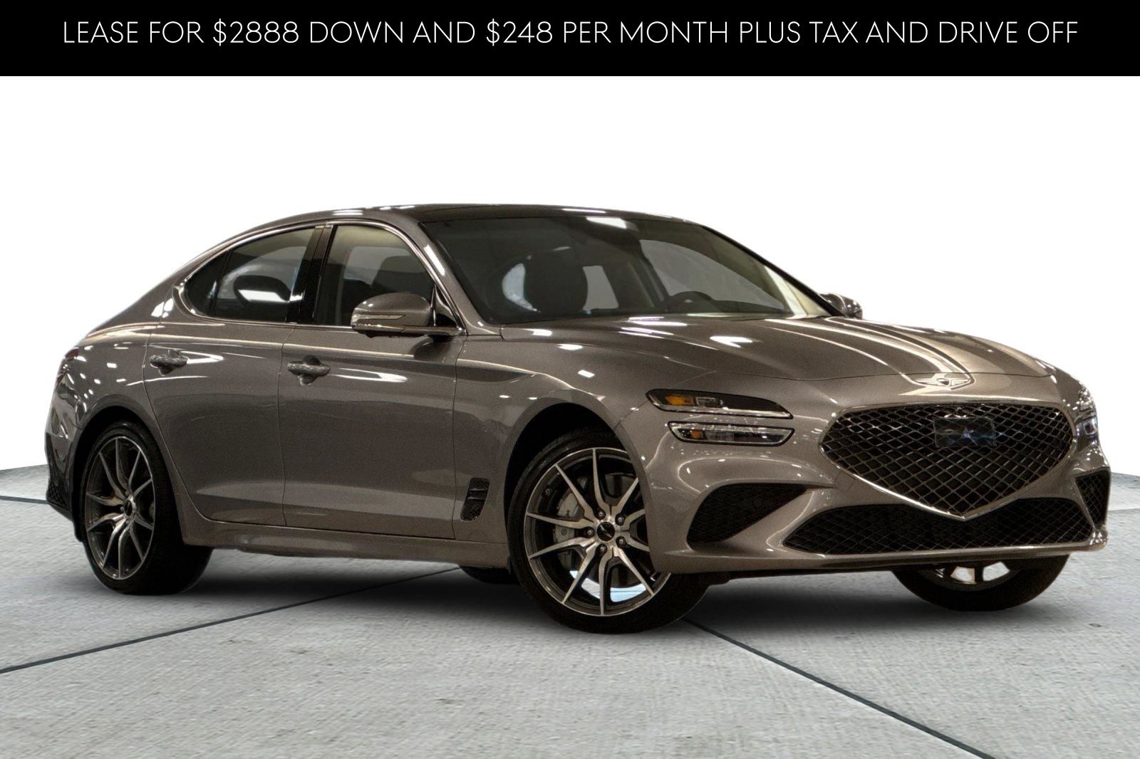 Silver 2026 Genesis G70 2.5T Prestige RWD Sedan Rear-Wheel Drive 8-Speed Automatic