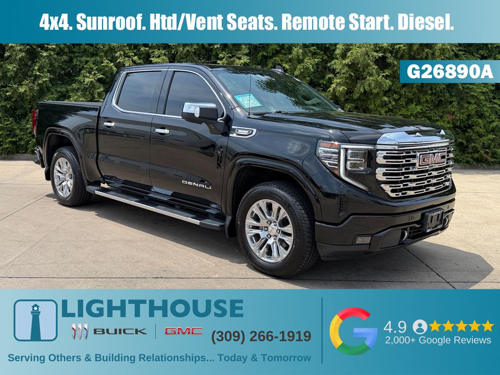 Onyx Black 2022 GMC Sierra 1500 Pickup Truck Four-Wheel Drive Automatic