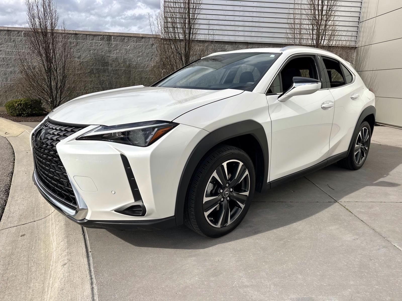 Ultra White w/Obsidian Roof 2023 Lexus UX Hybrid 250h AWD SUV / Crossover All-Wheel Drive Continuously Variable Transmission