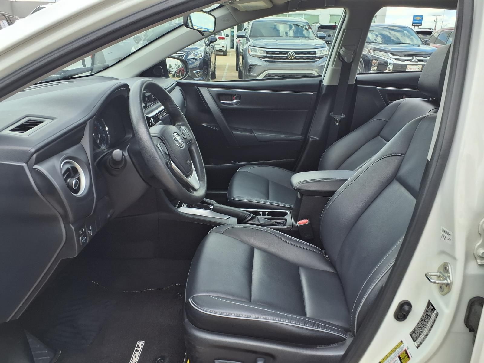 2017 Toyota Corolla XLE White at Durrett Motor Company