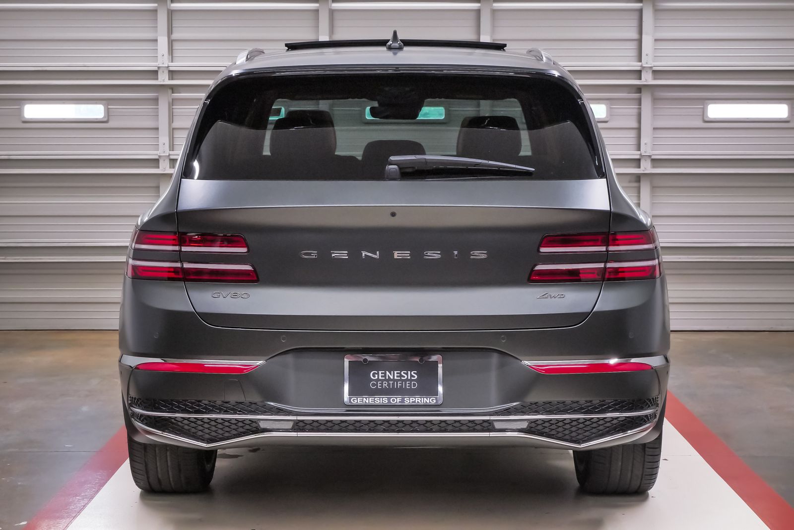2025 Genesis GV80 2.5T Prestige Green at Genesis of Spring